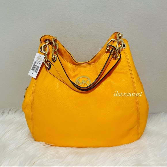 {Michael Kors} Fulton Yellow Tote - Picture 5 of 9